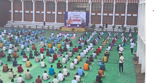 Yoga-Day celebration